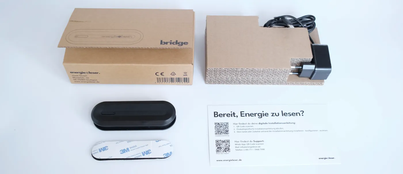 Lieferumfang der energieleser.bridge