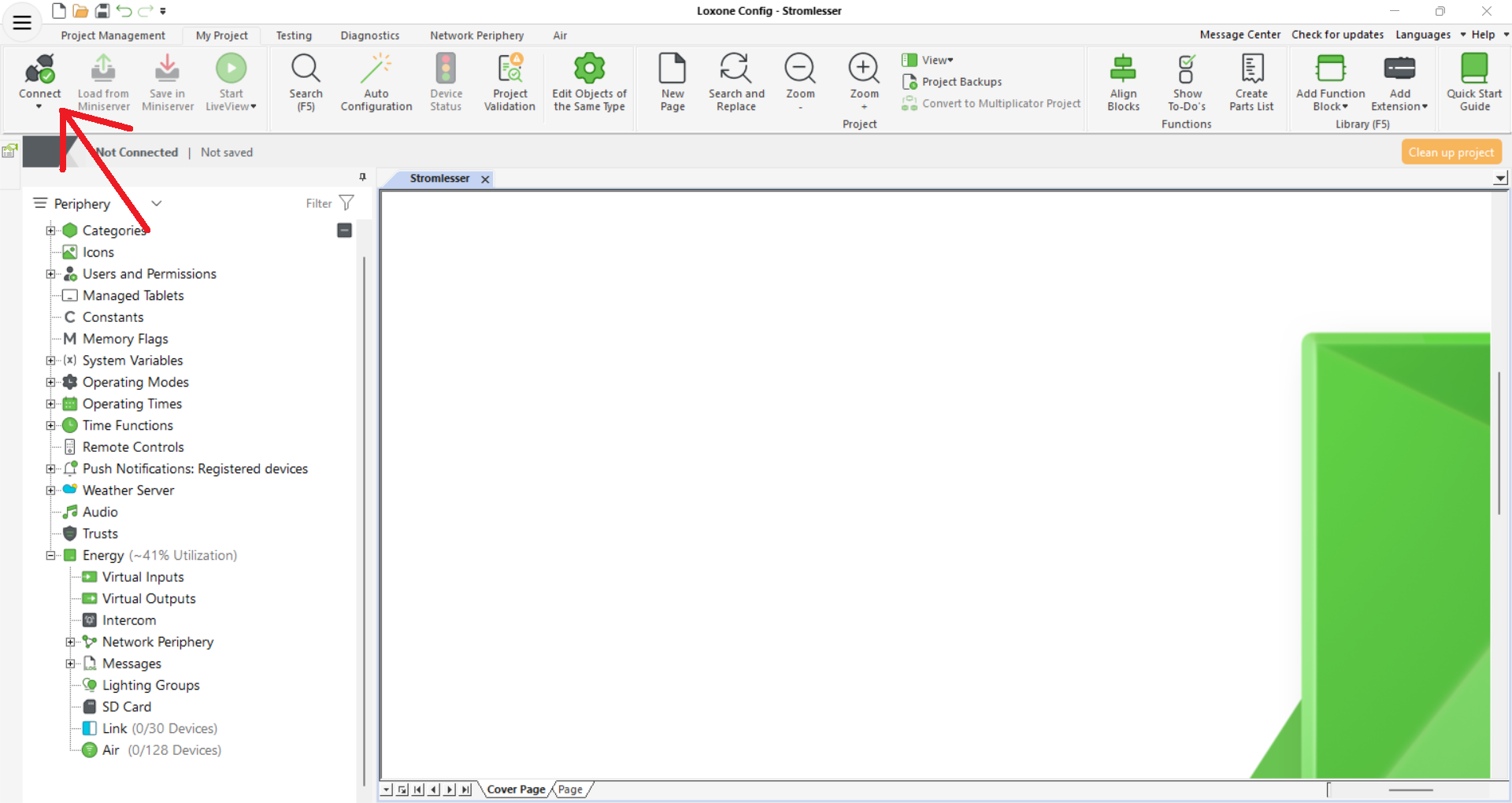 Connect to Miniserver